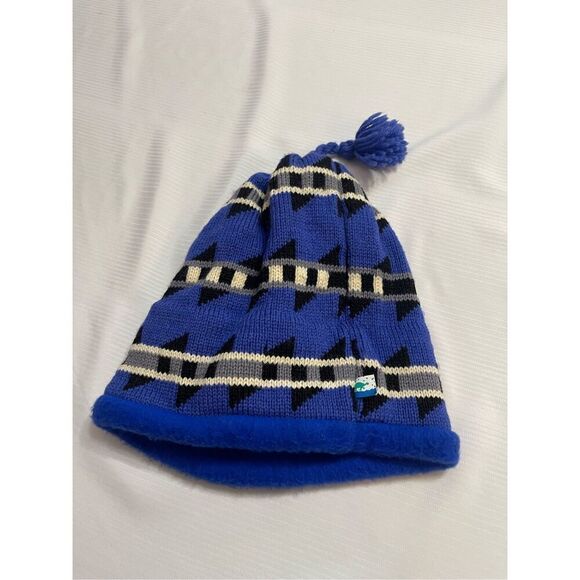 Turtle Fur VTG Aztec Knit Wool Beanie Hat - Picture 4 of 6